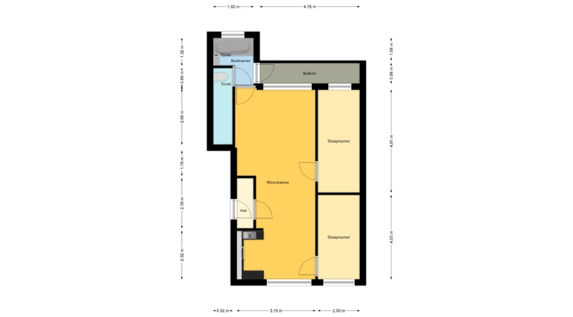 2D plattegrond